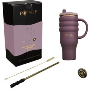 NEW! 40oz insulated Tumbler In Galactic Blush